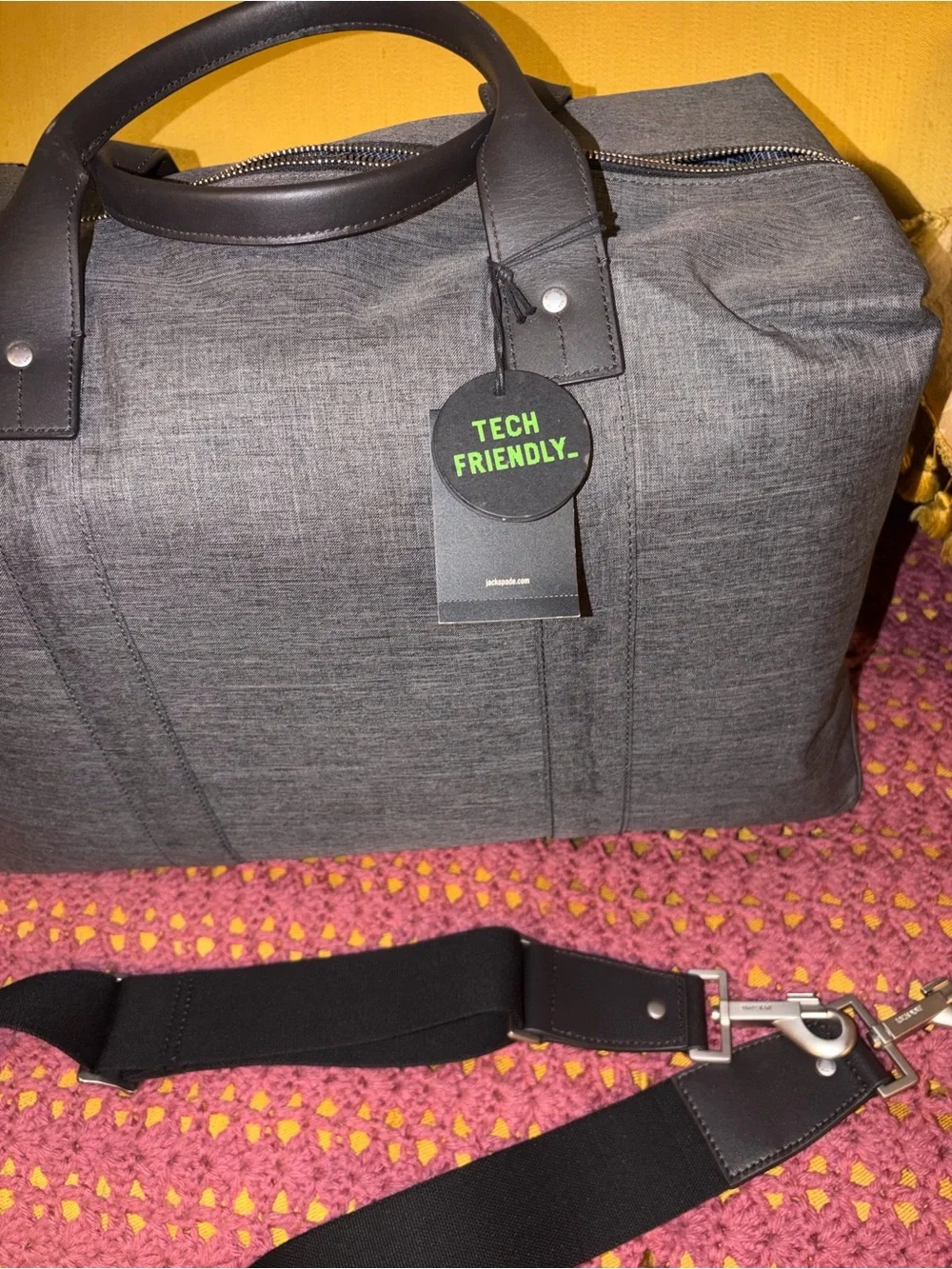 Jack Spade sleek gray